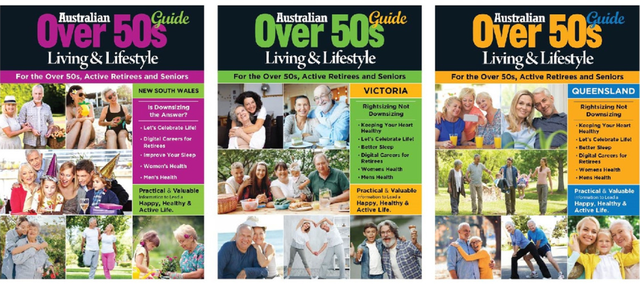 Australian over 50's Living and Lifestyle Guide Sponsors Care Expo Sydney